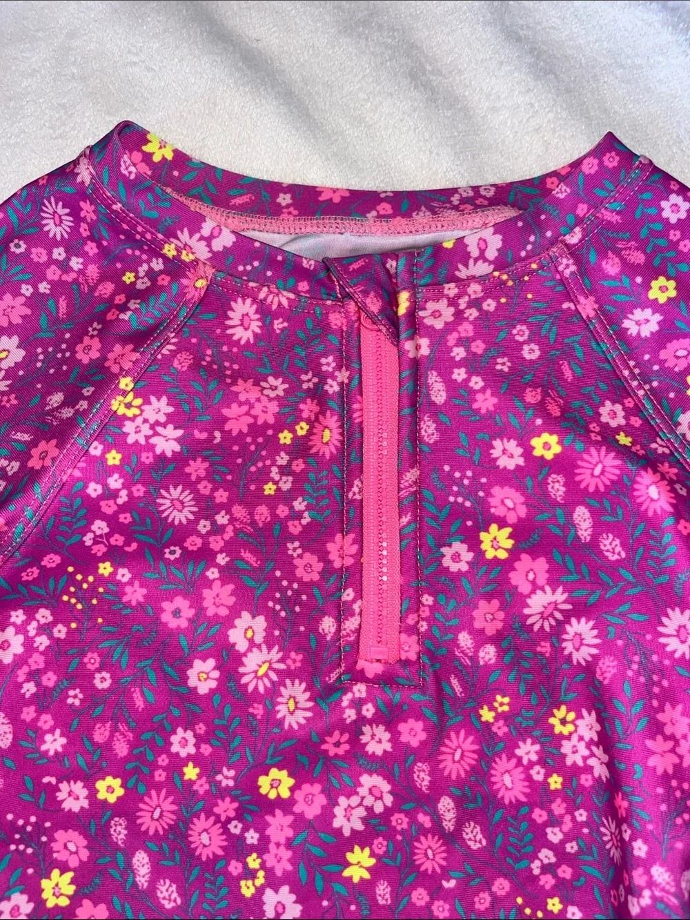 Girls long sleeve tankini swim set- weekend academy